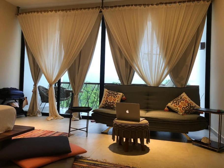 Near Beach+jungle Views. King Bed+220 Megs+2 Bikes Apartment